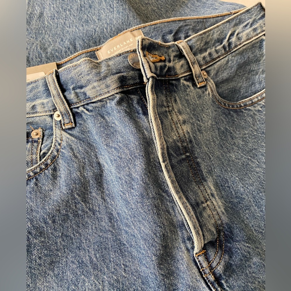 NWT Everlane The Relaxed Straight Organic Jean size 29 - Picture 9 of 16